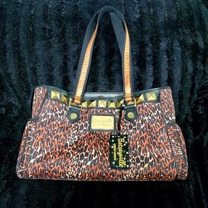 Betsey Johnson Betseyville Weekender Diaper Tote